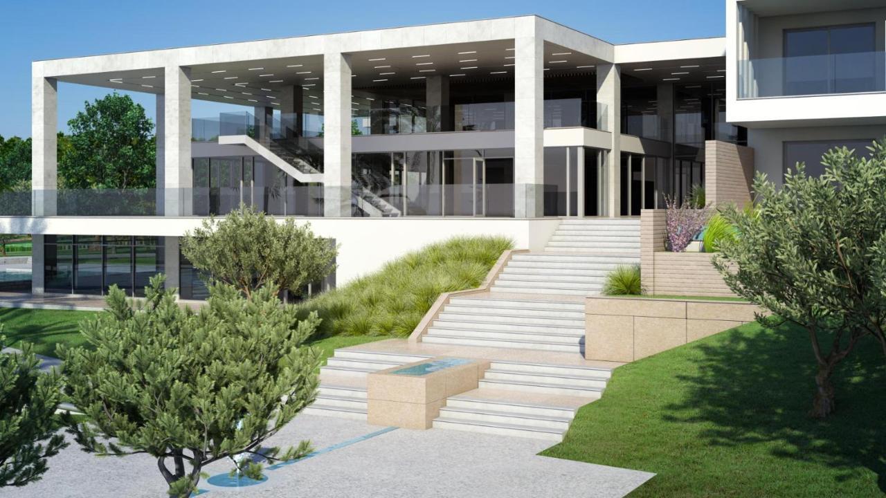 Ammoa Luxury Hotel & Spa Resort Nikiti  Exterior foto The new building of the University of Patras