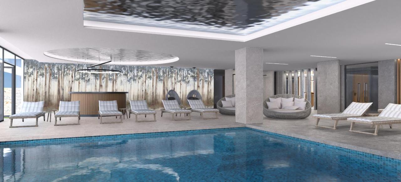 Ammoa Luxury Hotel & Spa Resort Nikiti  Exterior foto The pool at the hotel
