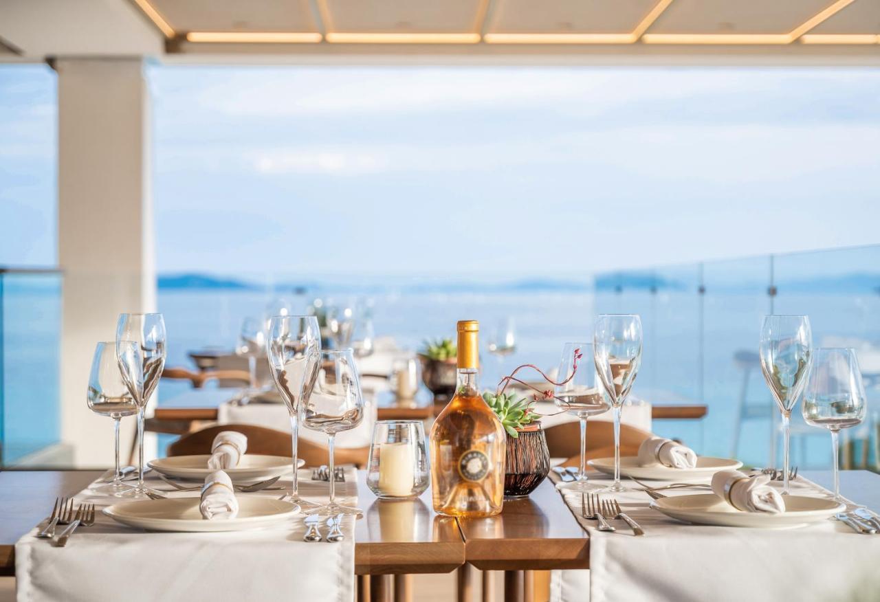 Ammoa Luxury Hotel & Spa Resort Nikiti  Exterior foto Restaurant
