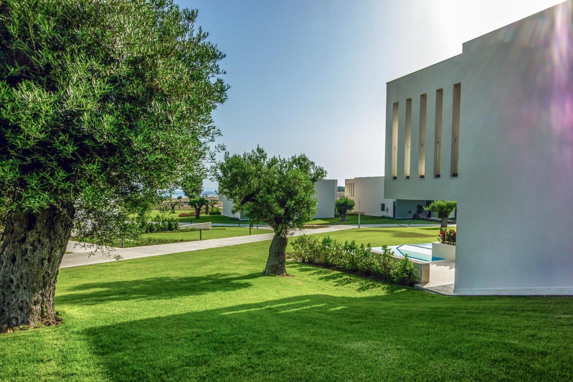 Ammoa Luxury Hotel & Spa Resort Nikiti  Exterior foto The campus of the University of Patras